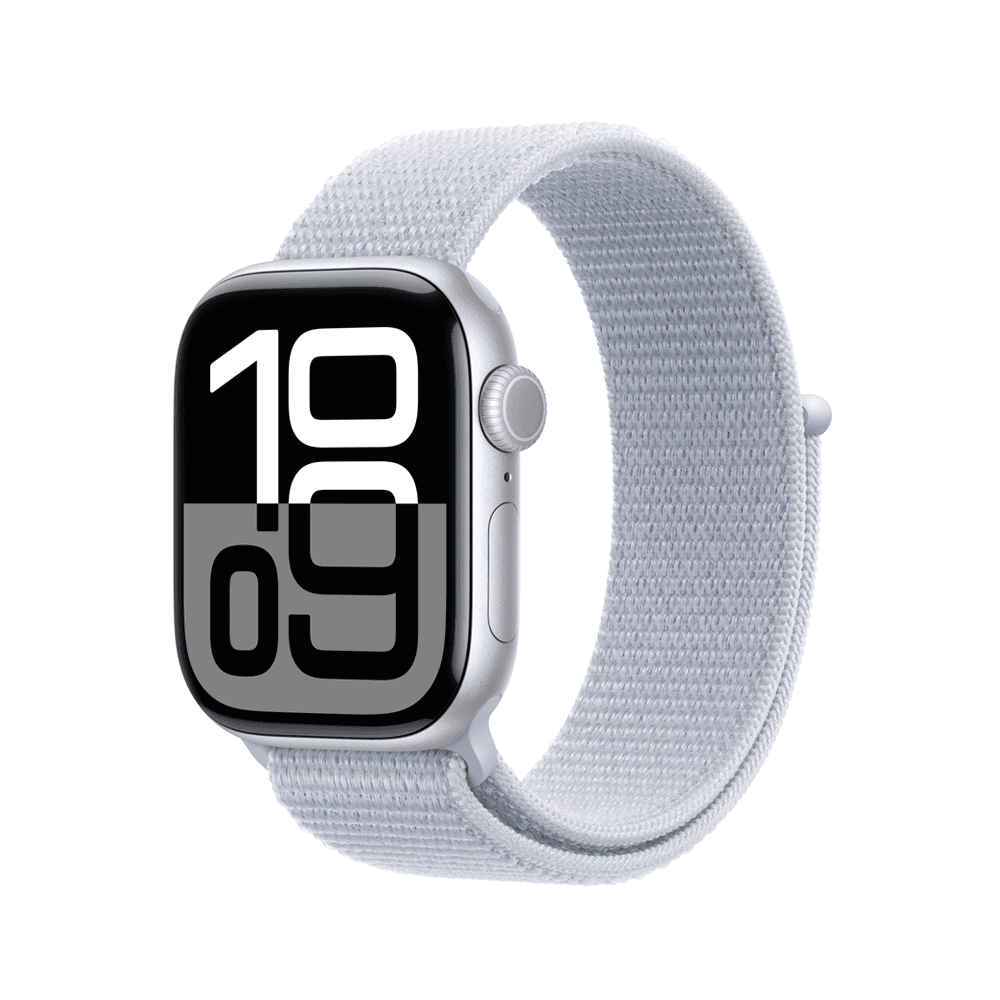 Apple Watch S10 MWWD3AM Alum Sport Loop Cloud Azul