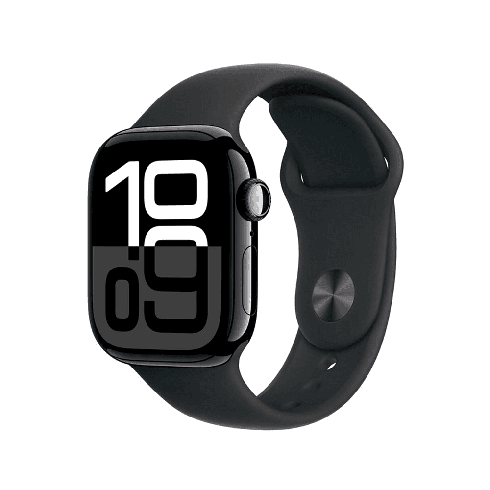Apple Watch S10 MWWF3AM Jet Alum Sport Band Preto