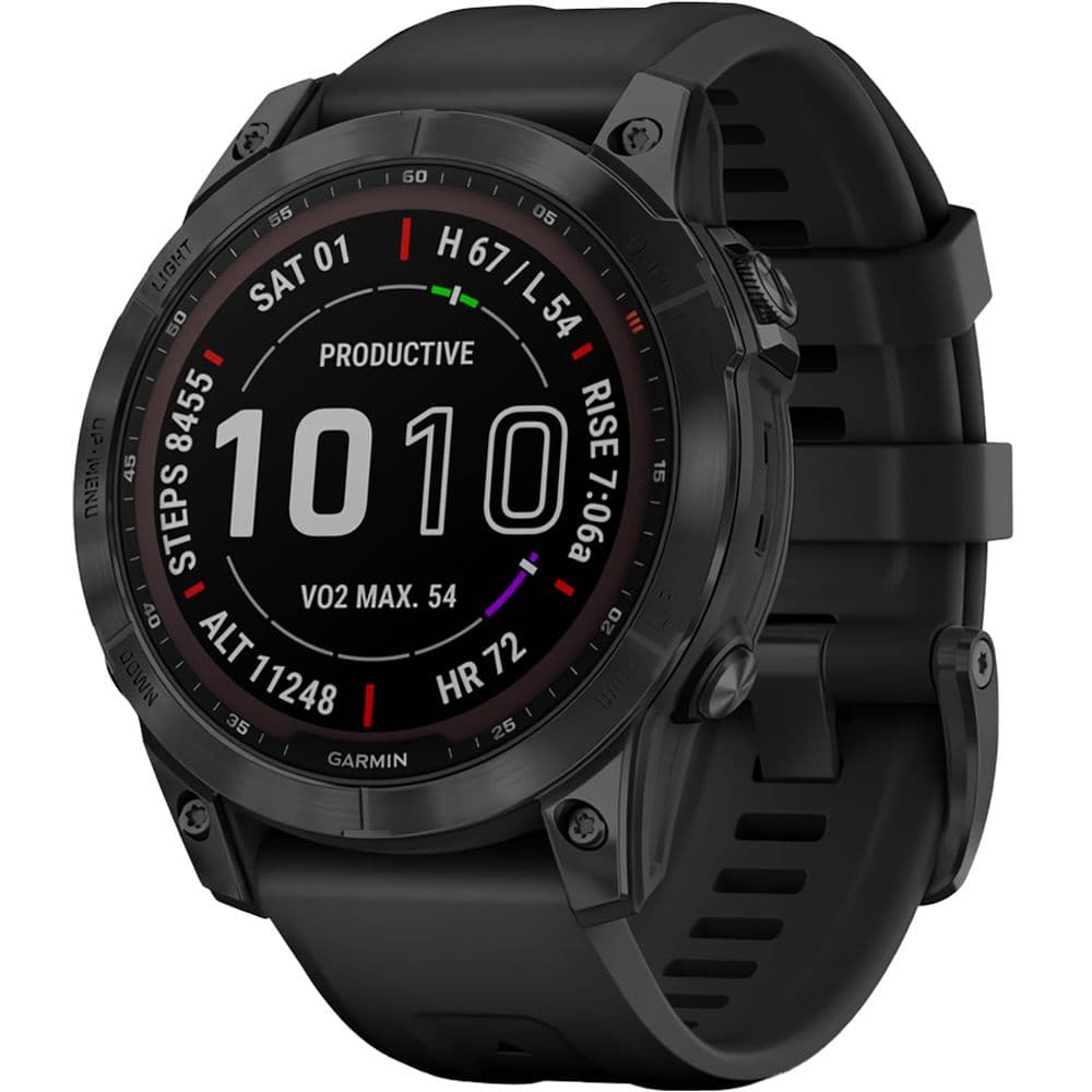 Garmin Smartwatch Garmin Fenix Sapphire Solar Atm Wi Fi 32GB Preto