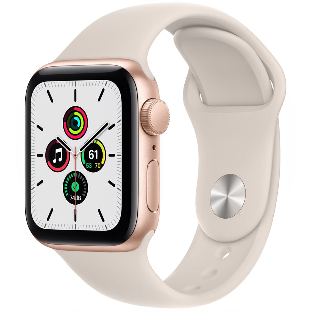 Apple Watch Series Se Mm MKQ03LL Starlight Dourado