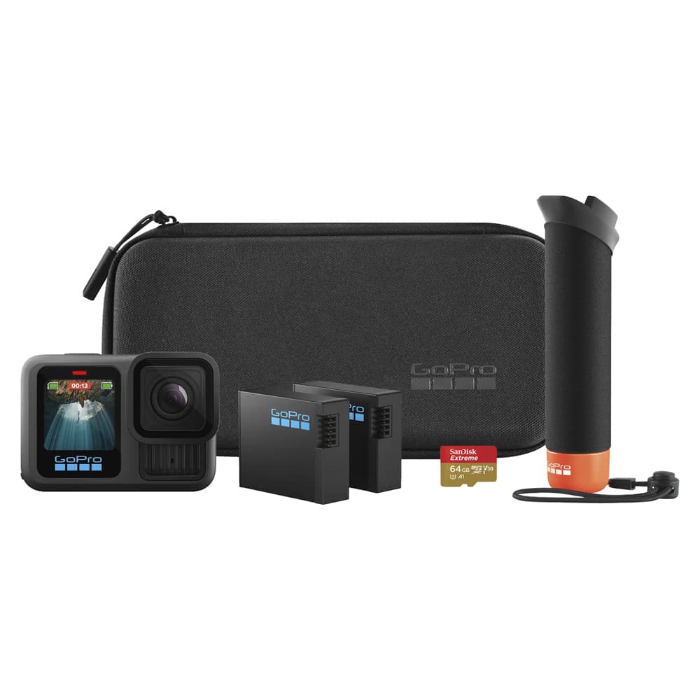 Gopro Camera Acao Gopro Hero Chdrb Th GP2 Video 3K 60FPS Wi Fi Acessorios Preto