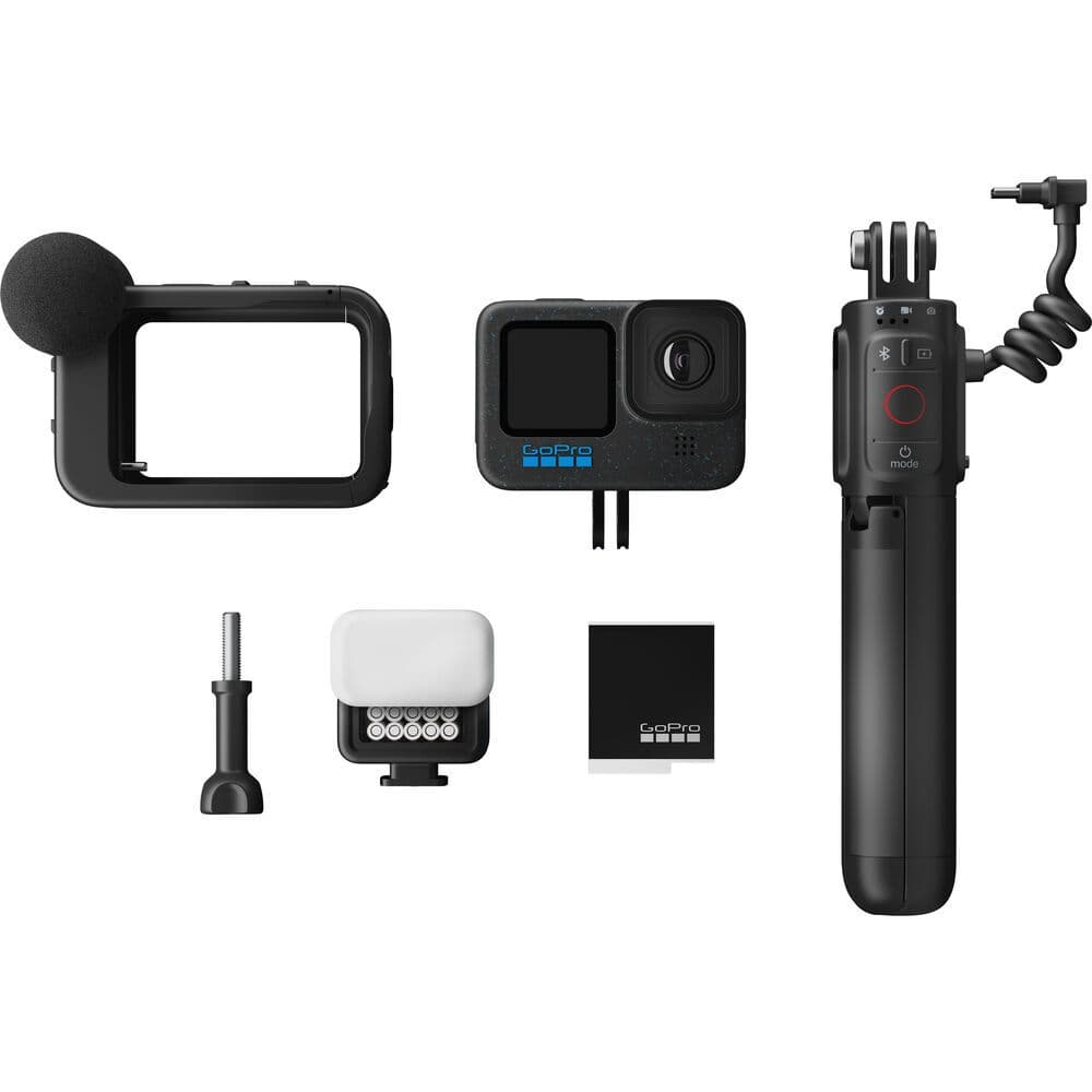 Gopro Camera Acao Gopro Hero Creator Edition Chdfb Cn Video 3K 60FPS Telas Hypersmooth Wi Fi Preto