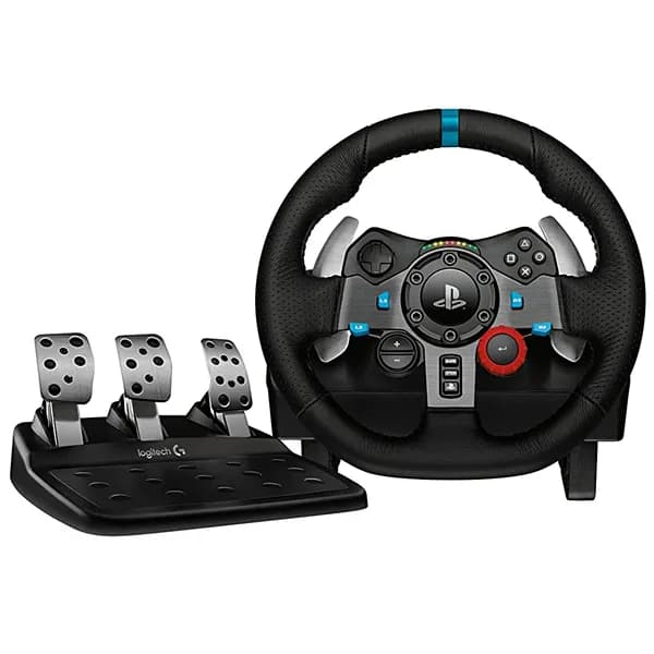 Logitech G Volante Logitech Driving Force G29 941000111PD para PlayStation PC Bivolt - Preto