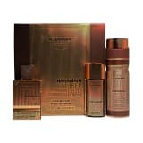 Al-haramain Perfume Al Haramain Amber Oud Edition Extreme Unissex 3PCS Dourado