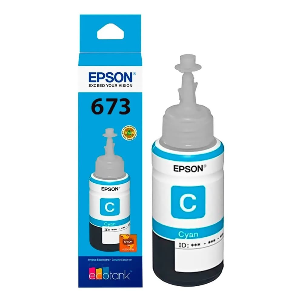 Epson Frasco Tinta Epson T673220 Ciano