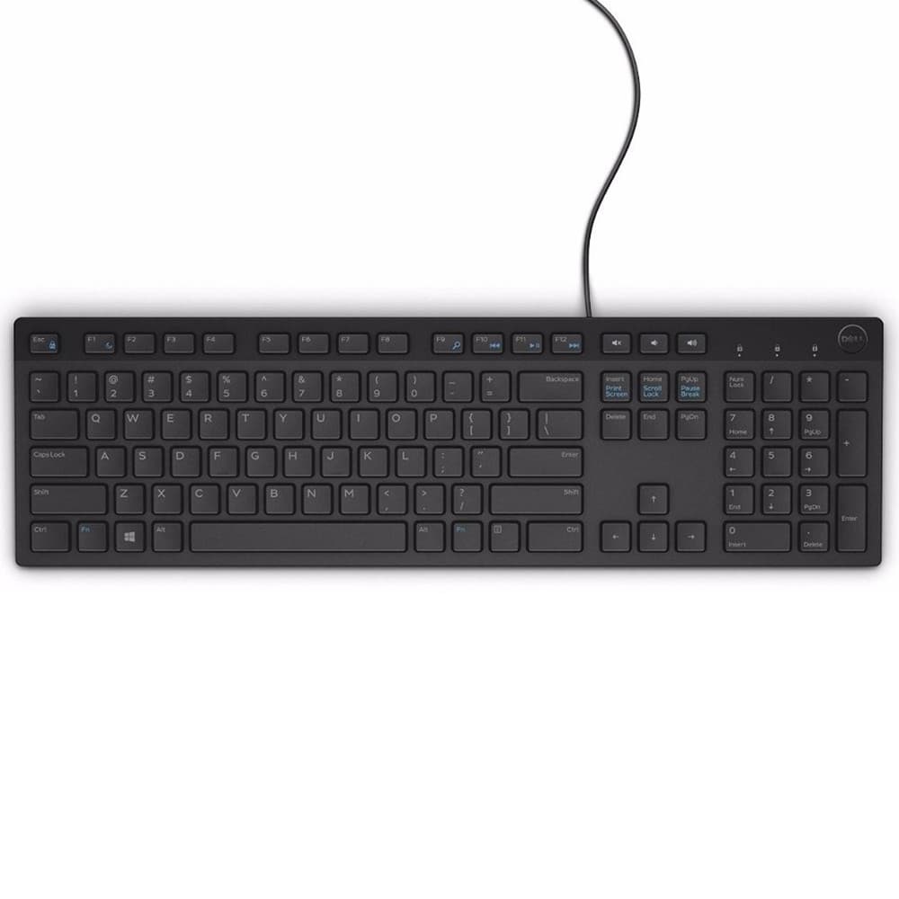 Acessório · Dell KB216 Bk Usb Ingles Preto