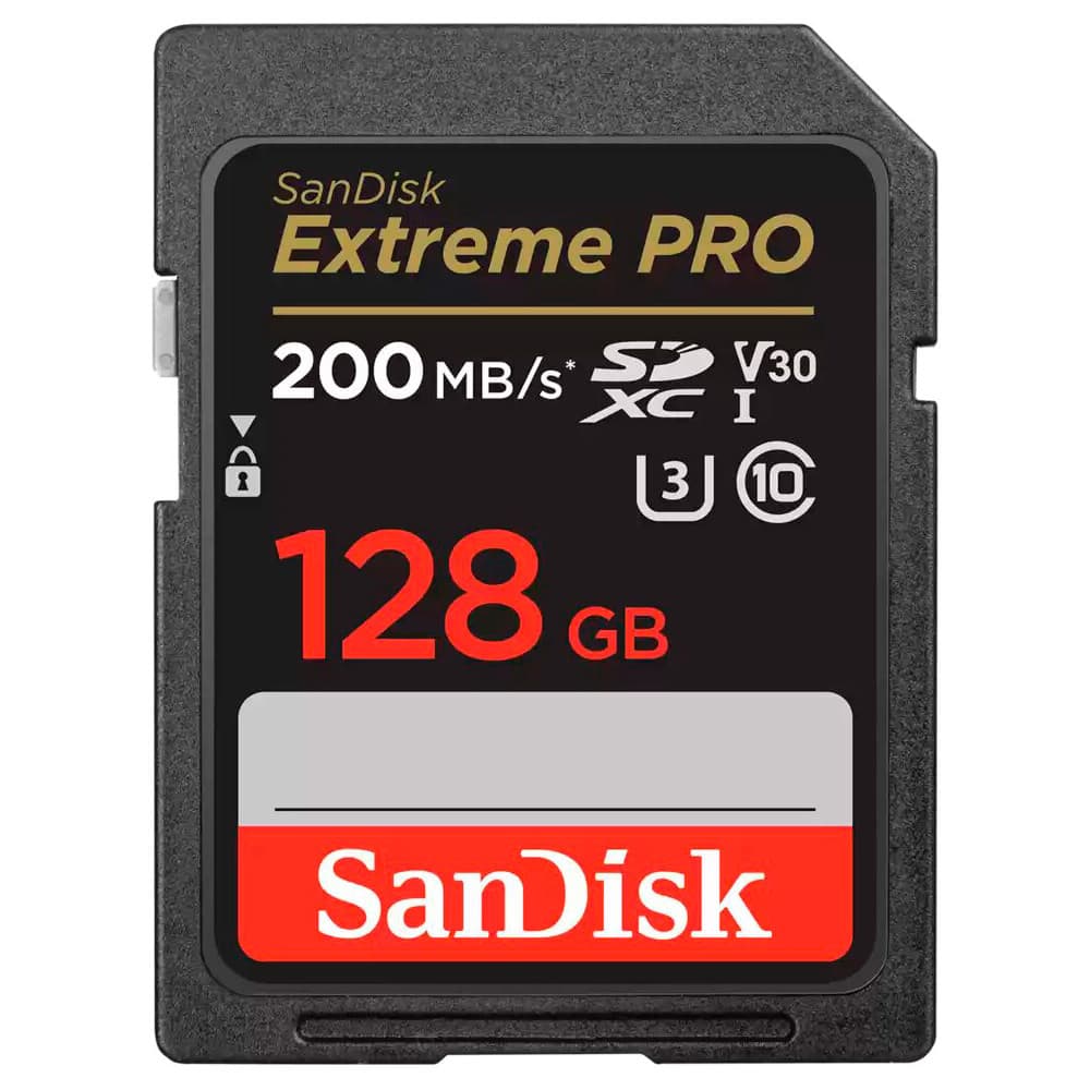 SanDisk Cartão de Memória SD SanDisk Extreme Pro 128GB 200MBs - SDSDXXD-128G-GN4IN
