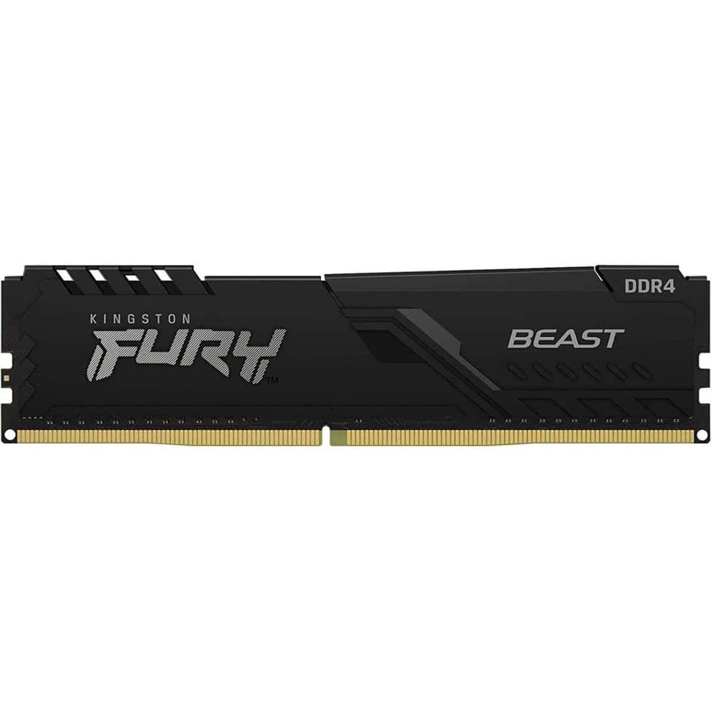 Kingston Memoria RAM Kingston DDR4 16 GB 3200MHz Black Fury Beast - KF432C16BB/16