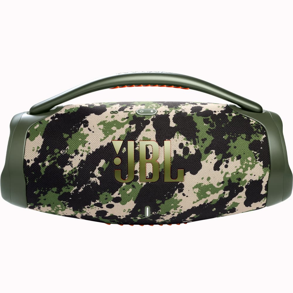 JBL Speaker JBL Boombox 3 Bluetooth IP67 Bivolt - Camuflagem Militar