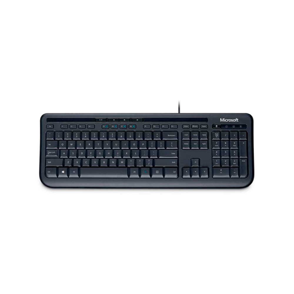 Microsoft Teclado Microsoft 600 ABNT USB - Preto ANB-00005 - Roma Shopping - Seu Destino para Compras no Paraguai
