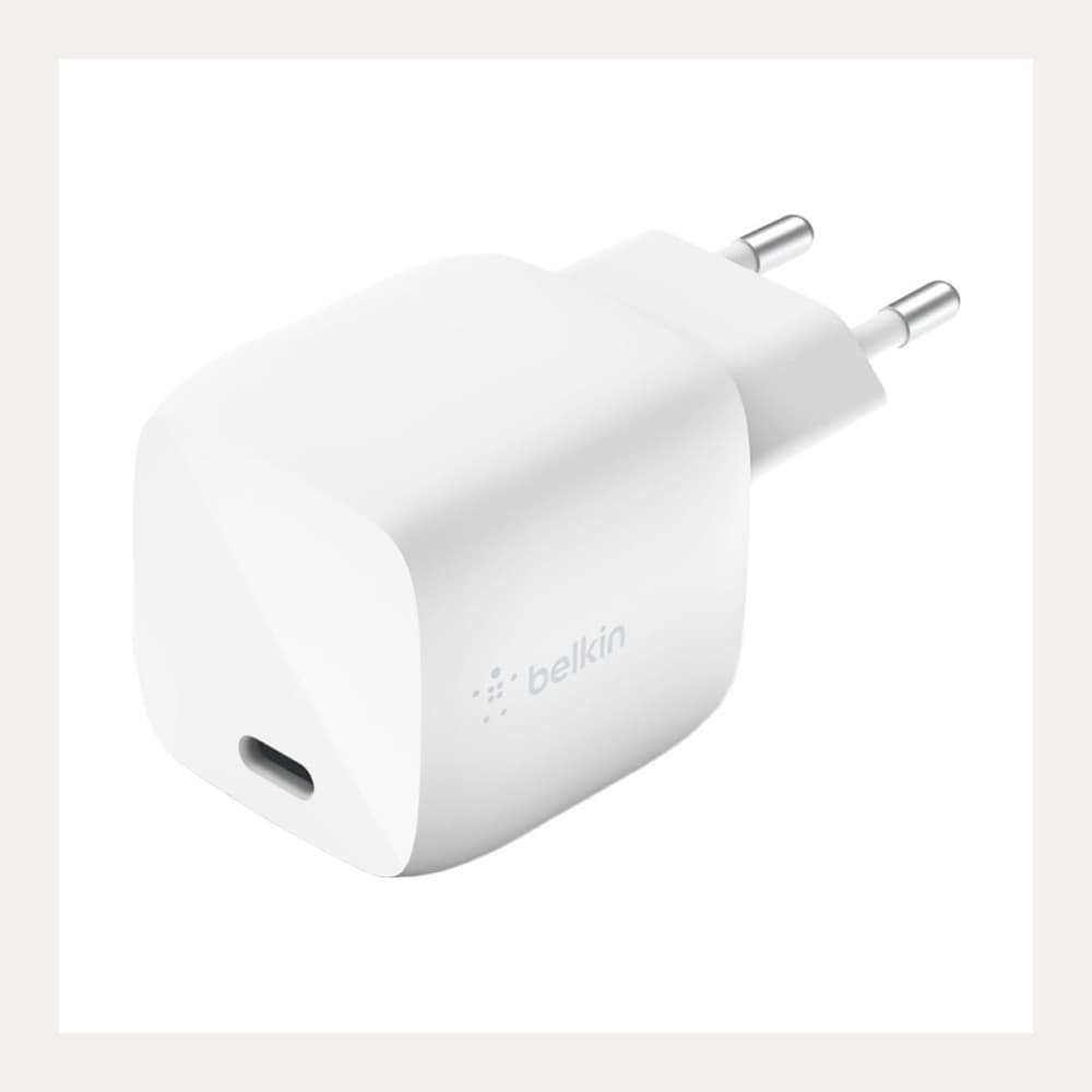 Belkin Carregador Parede Belkin 30W Usb Gan WCH001VFWH Branco