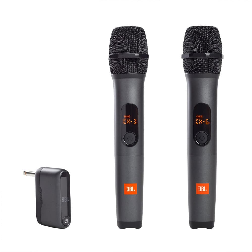 Jbl Sistema Microfone Wireless Microphone Set Preto