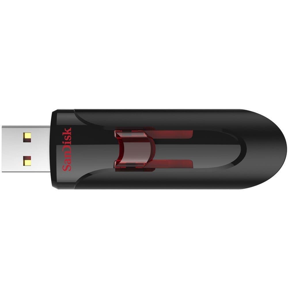 SanDisk Pendrive de 128GB SanDisk Cruzer Glide SDCZ600-128G-G35 USB 3.0 - Preto
