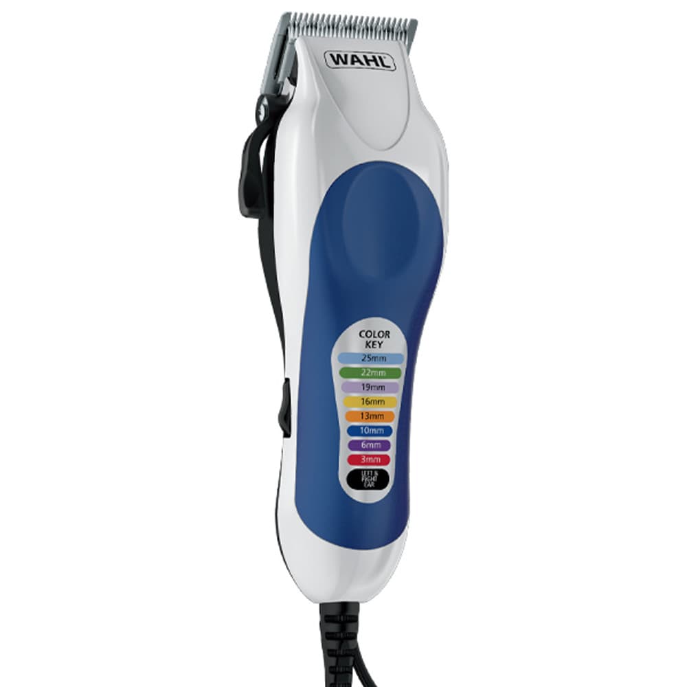 Wahl Maquina Cortar Cabelo Color Pro Pecas 120V Branca Azul