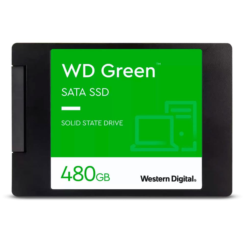 Western Digital SSD Interno Western Digital SATA 480 GB Green - WDS480G3G0A
