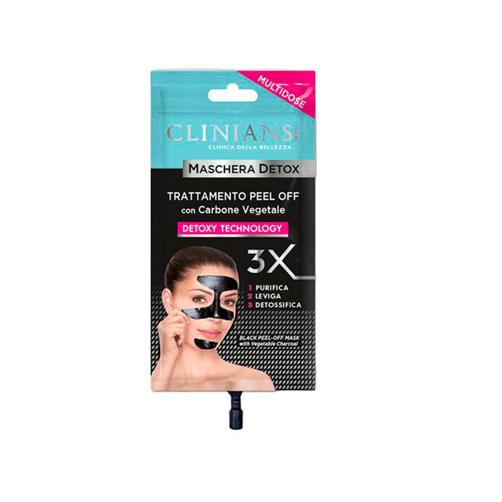Clinians Mascara Detox Black Peel Of