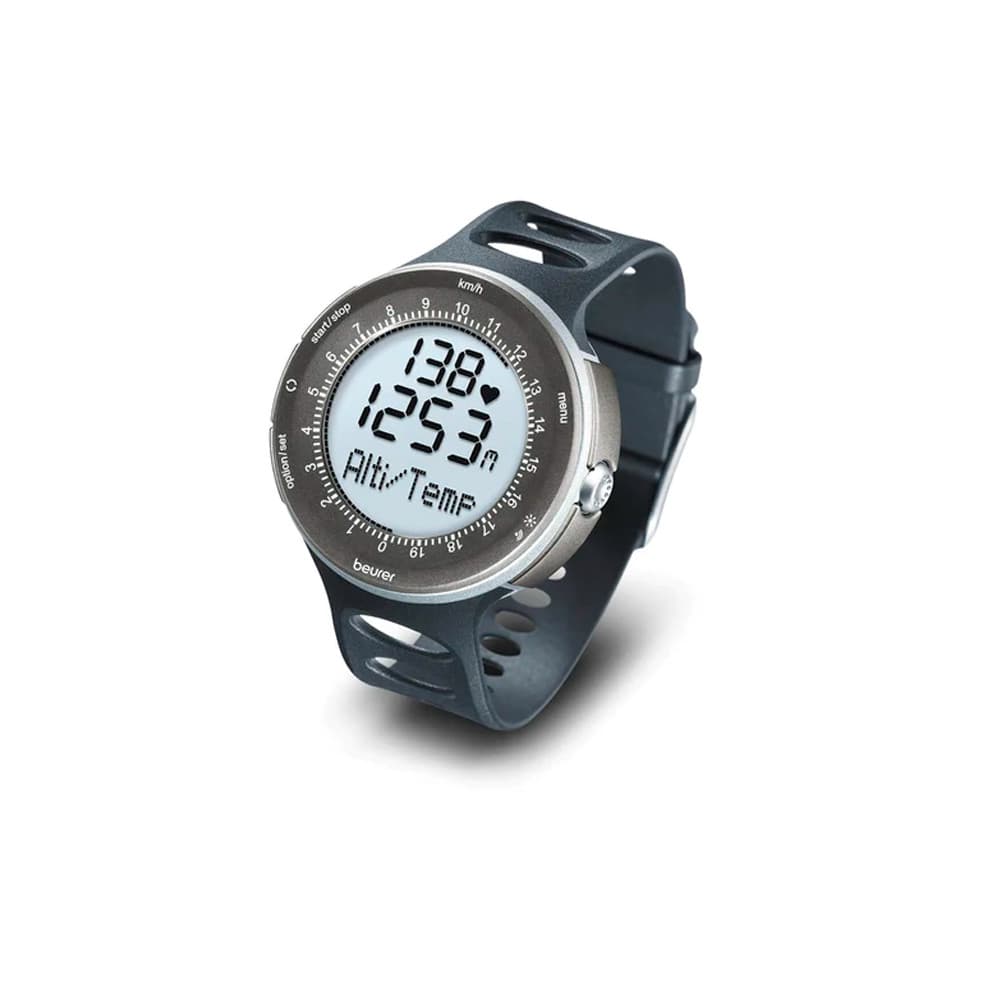 Monitor de Frequência Cardíaca Digital com Medição de Altitude Beurer PM90 - Roma Shopping - Seu Destino para Compras no Paraguai