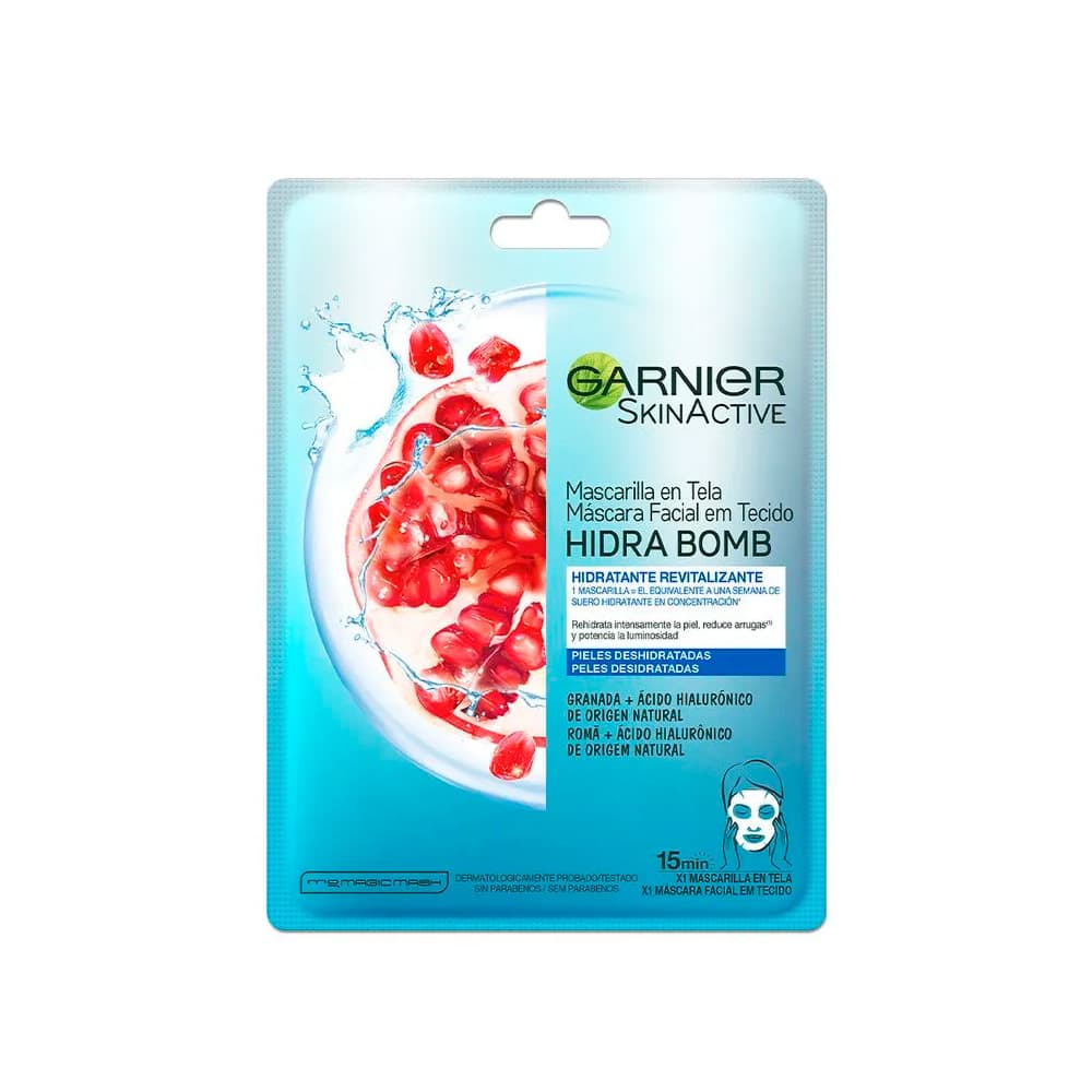 Garnier Mascara Facial Tela Hidrabomb Granada