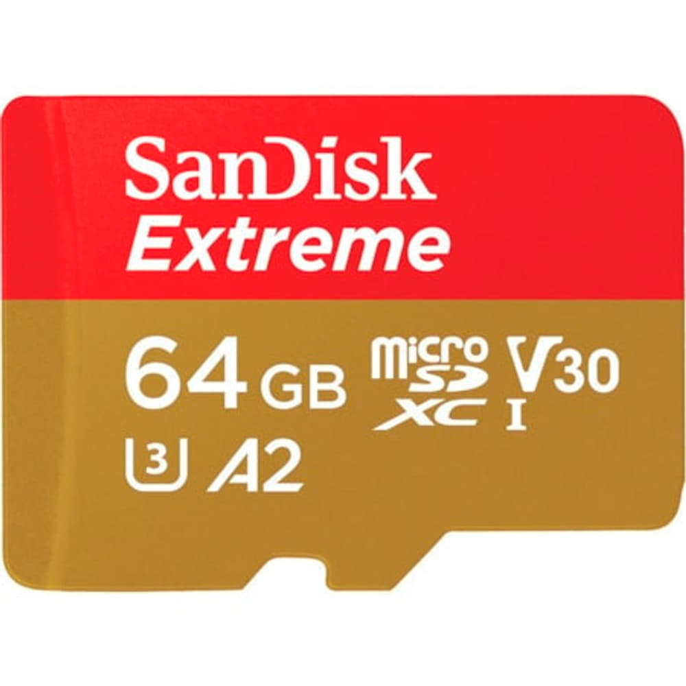 Sandisk Micro Sd Sandisk Extreme Mb U3 Adaptador GN6AA 64GB