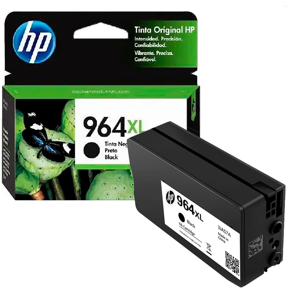 Acessório · Hp Cartucho 964XL 3JA57AL Preto