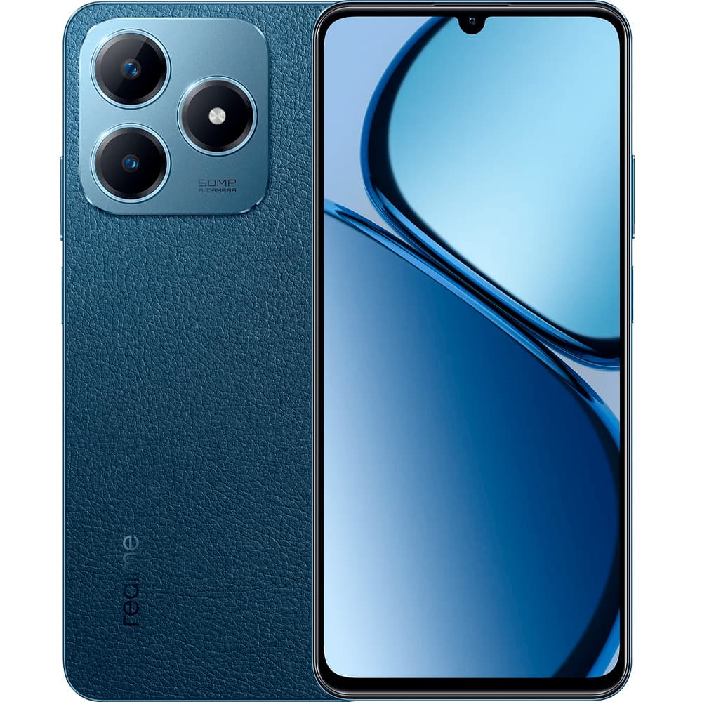 Realme C63 RMX3939 Eucis Leather Roma Shopping Seu Destino Compras No Paraguai 256GB Azul