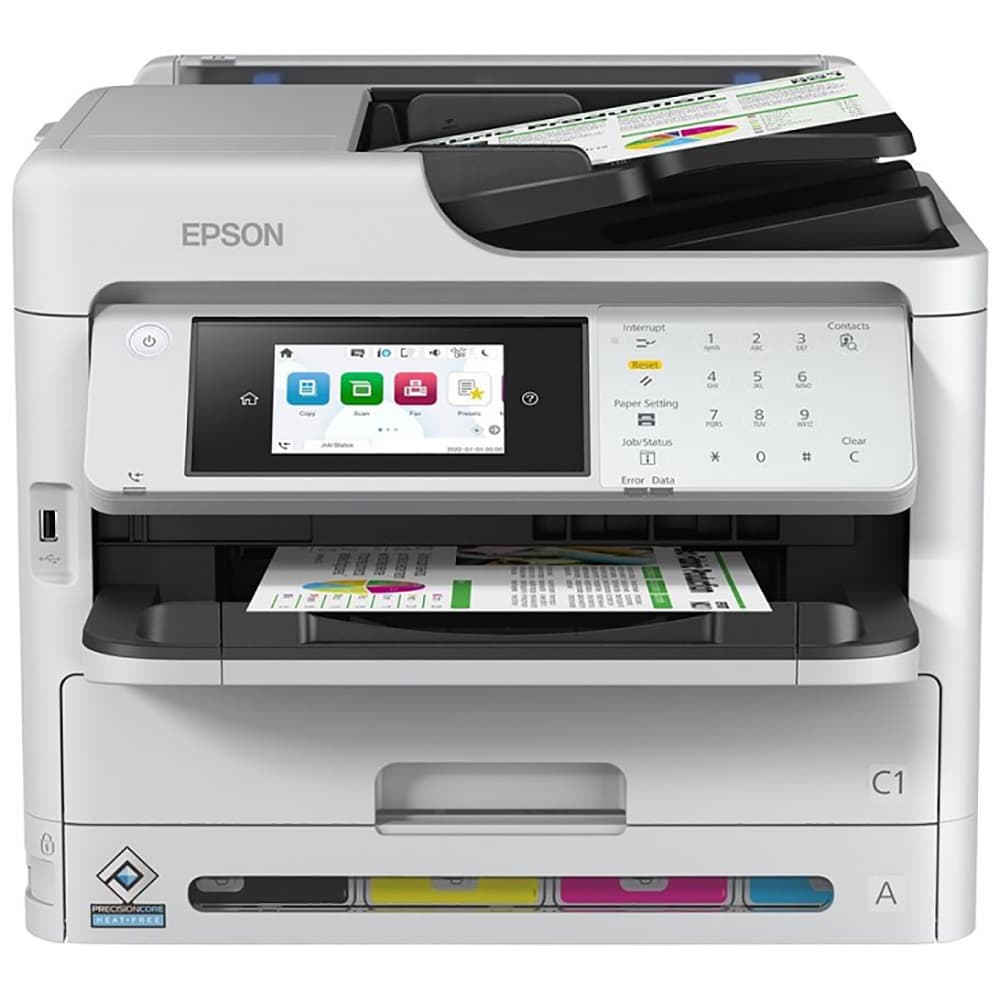 Epson Impressora Epson Workforce Pro Wf C5810 4X1 Color Wi Fi Bivolt Branco