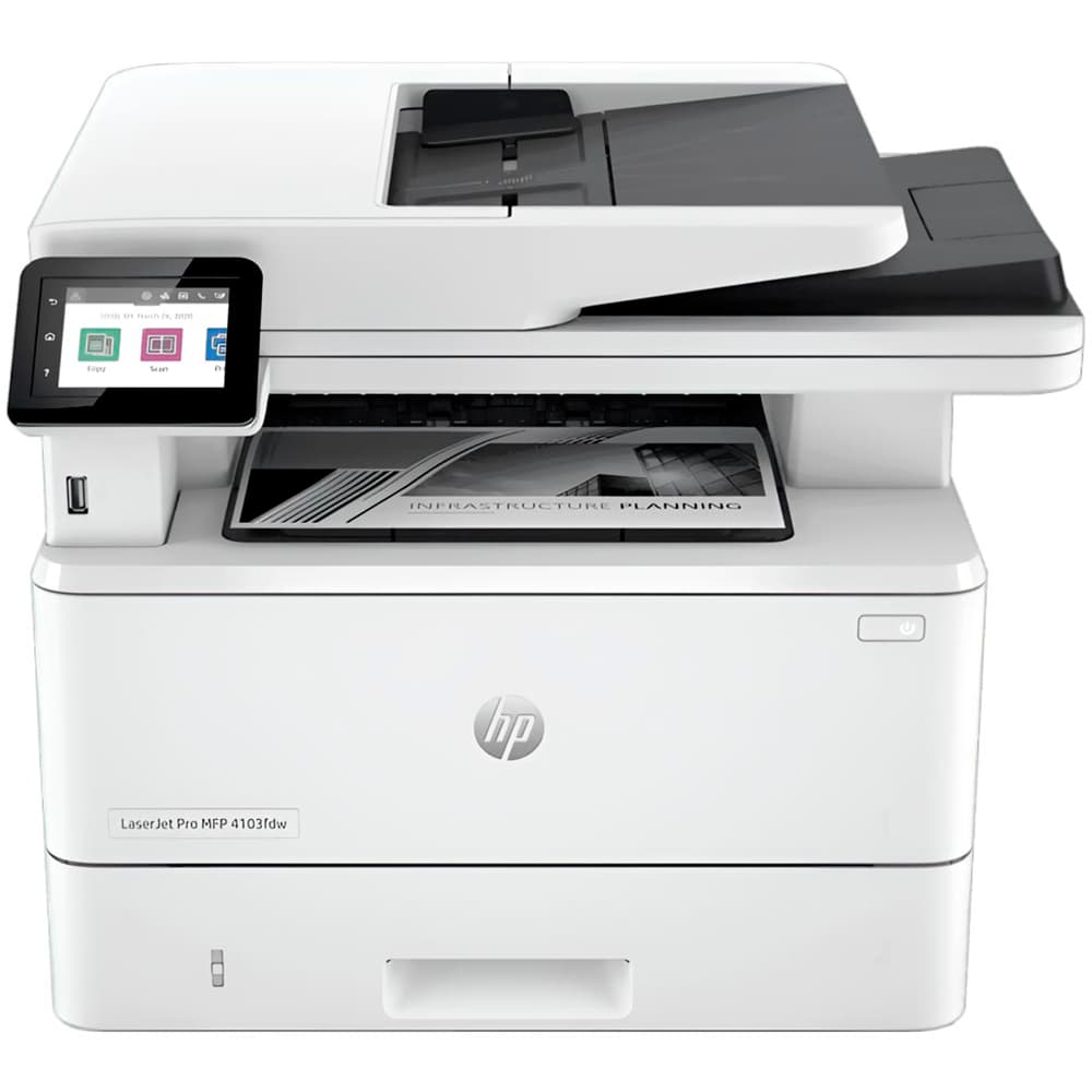 Hp Impressora Multifuncional Laserjet Pro Mfp 4103FDW Em Wi Fi 220V Branco