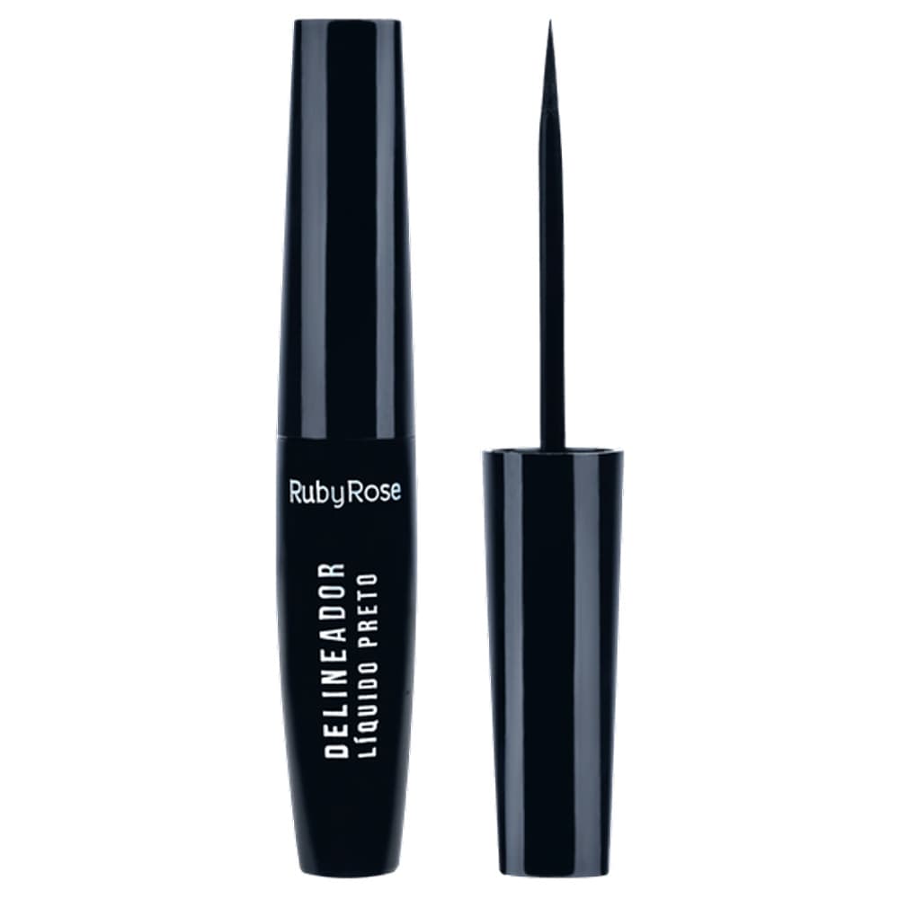 Ruby Rose Delineador Liquido Hb 8406 Preto - Roma Shopping - Seu Destino Para Compras No Paraguai