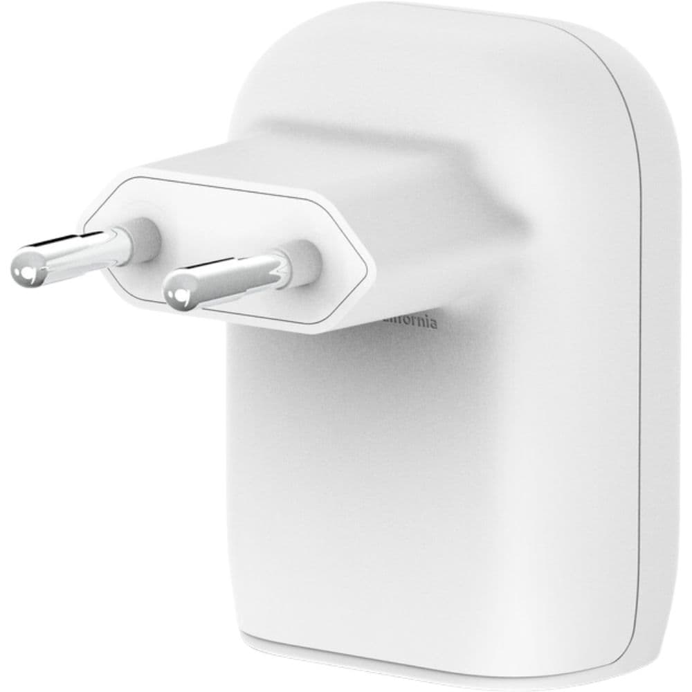 Belkin Carregador Duplo Parede Belkin WCB007VFWH Usb Pd Pps Usb 25W Usb 12W Branco