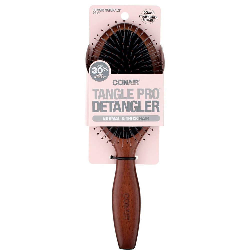 Conair Escova Oval Desembarador Tangle Pro Madera