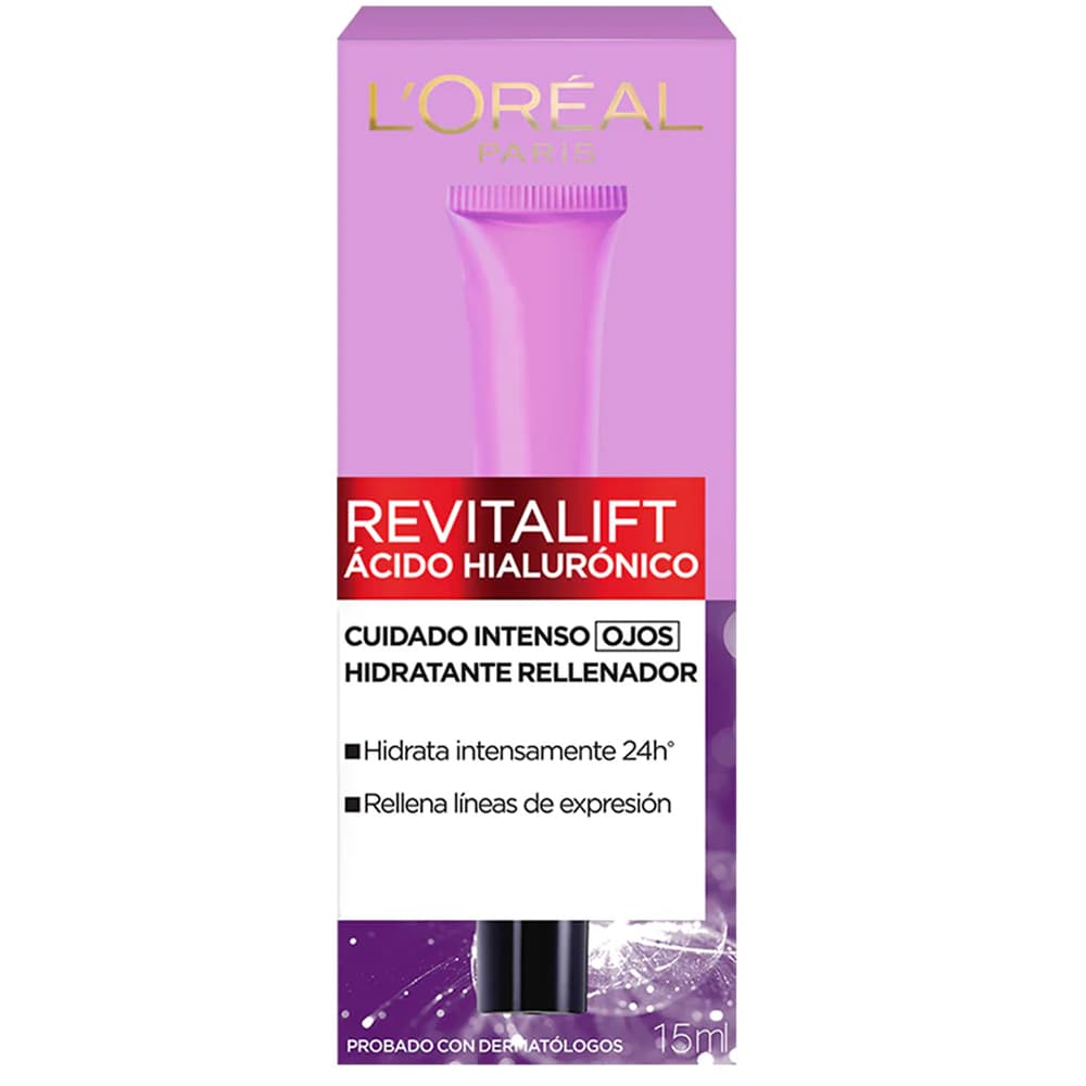 L'Oréal Serum Loreal Revitalift Contorno de Olhos Com Acido Hialuronico 15Ml - Roma Shopping - Seu Destino Para Compras No Paraguai