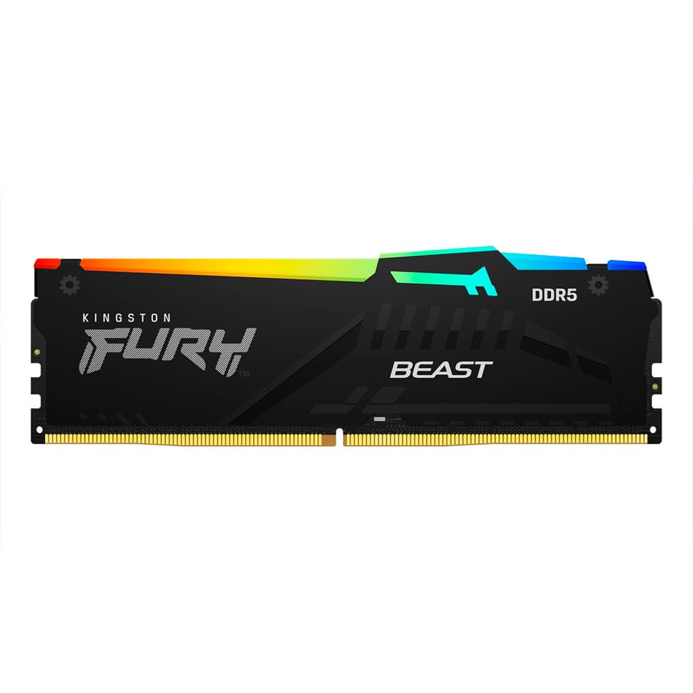 Kingston Macrovip Max By Kingston Fury DDR5 6000MHZ Rgb 16CLLB 16GB Preto