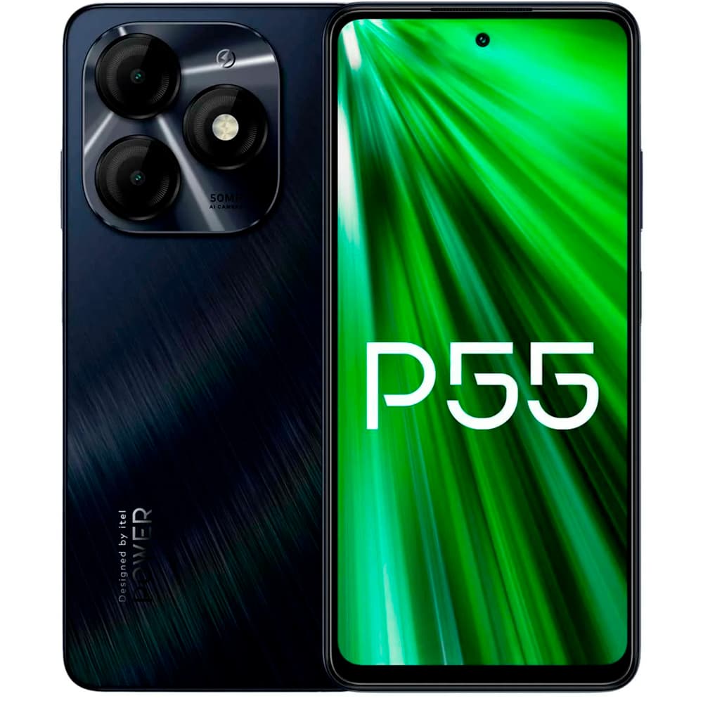 Itel P55 A666LN Py 128GB Preto