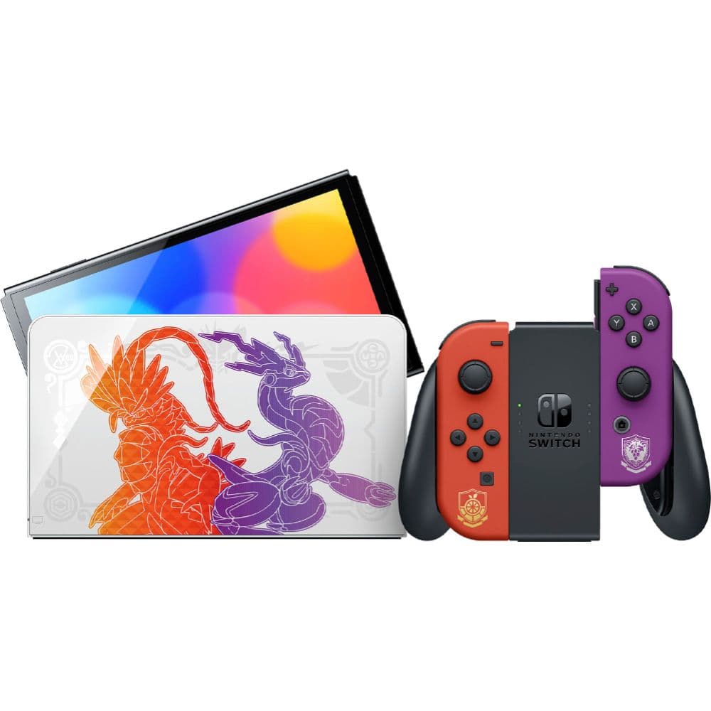 Console Nintendo Switch Oled Pokemon Scarlet e Violet HEG-S-KEAAA/US 64GB
