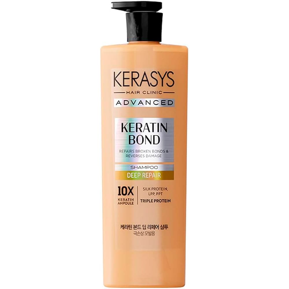 Kerasys Shampoo Advanced Keratin Bond Deep Repair 600Ml - Roma Shopping - Seu Destino Para Compras No Paraguai