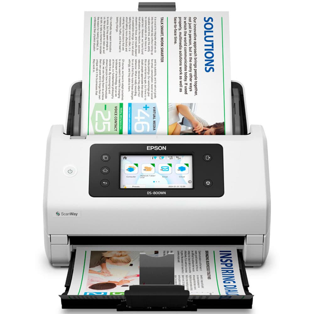 Acessório · Epson Scanner Epson 800WN B11B275201 Edgelink Rede Fios