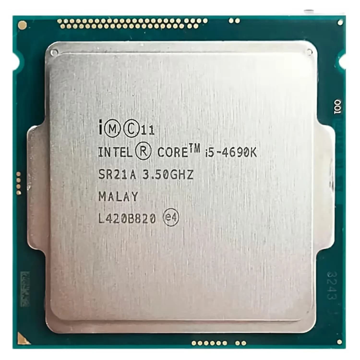 Intel Processador Intel Core i5-4690K Pull OEM Socket 1150 4 Core 4 Threads Cache 6MB