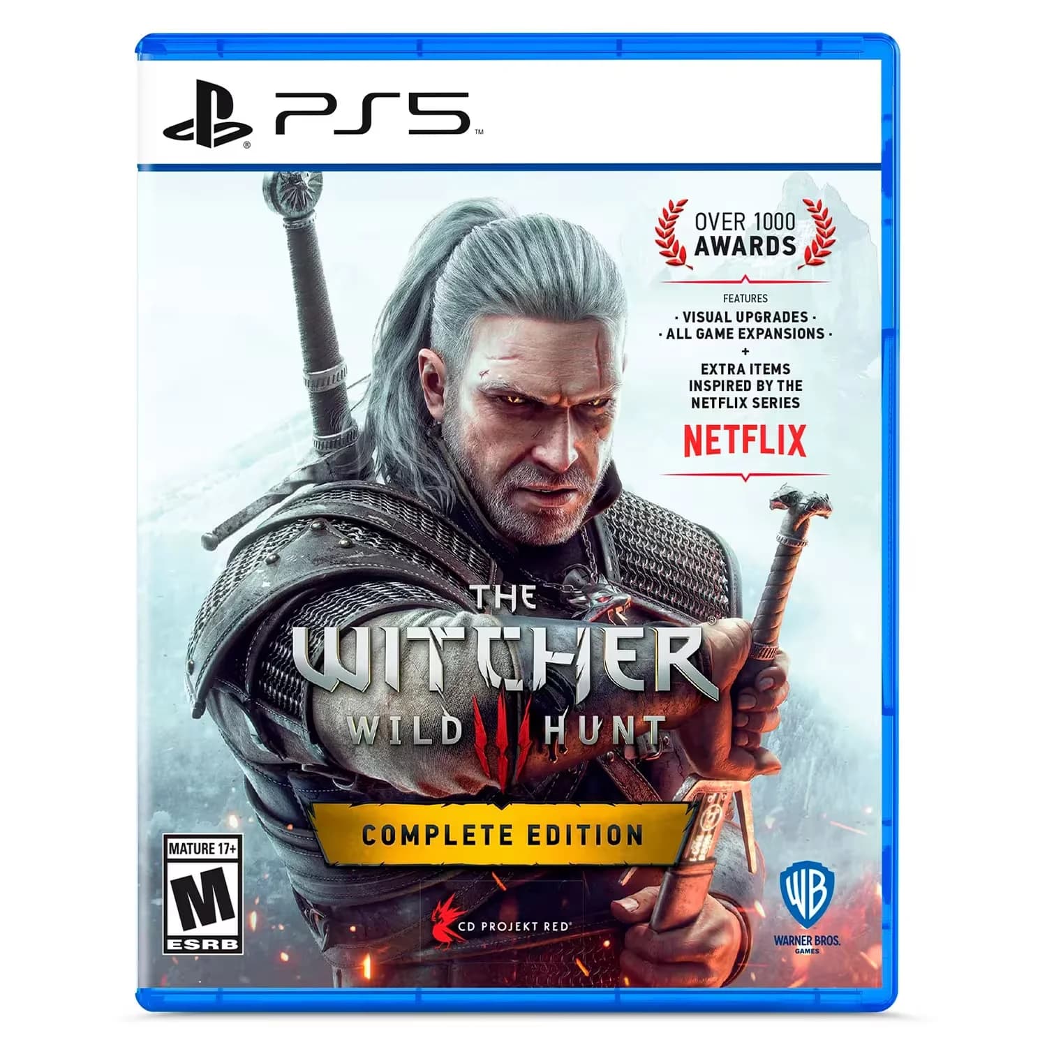 Sony PlayStation Jogo The Witcher 3 Wild Hunt Complete Edition para PS5