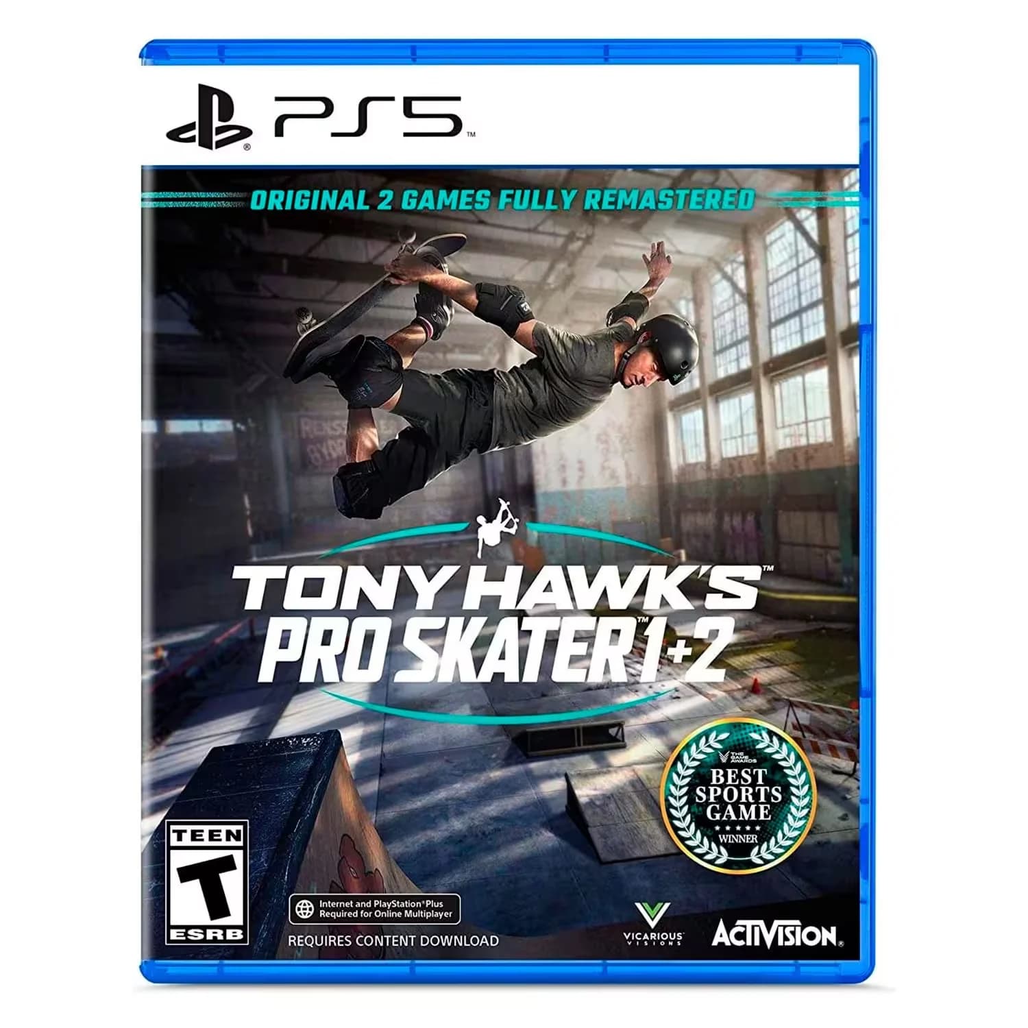 Sony PlayStation Jogo Tony Hawaks Pro Skater 1+2 para PS5