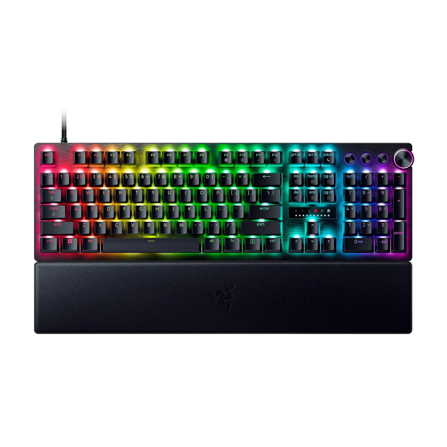 Razer Teclado Gamer Razer Huntsman V3 Pro RGB Óptico Inglês com Fio - Preto RZ03-04970200-R3U1 (US)