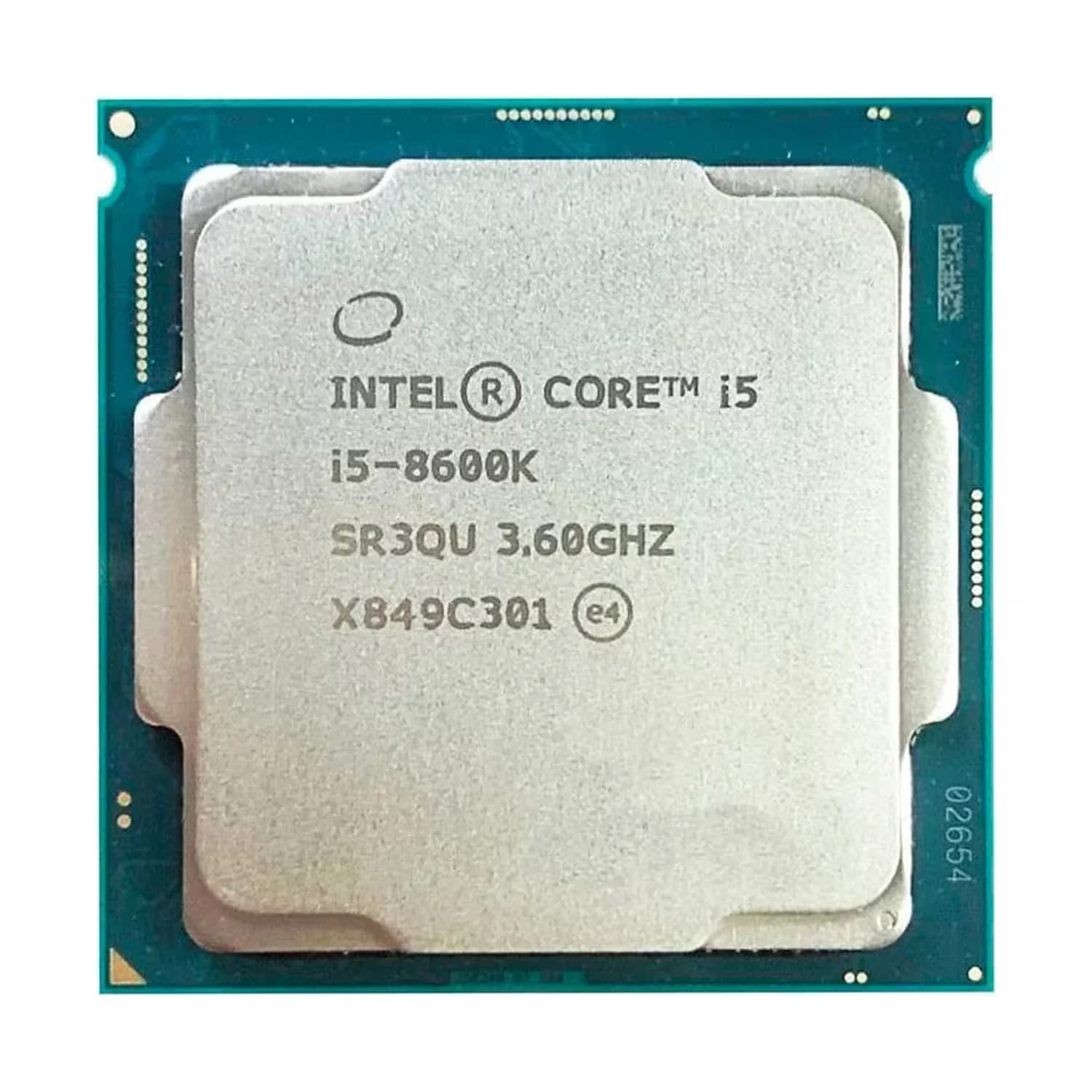 Intel Processador Intel Core i5-8600K Pull OEM Socket LGA 1151 6 Core 6 Threads Cache 9MB