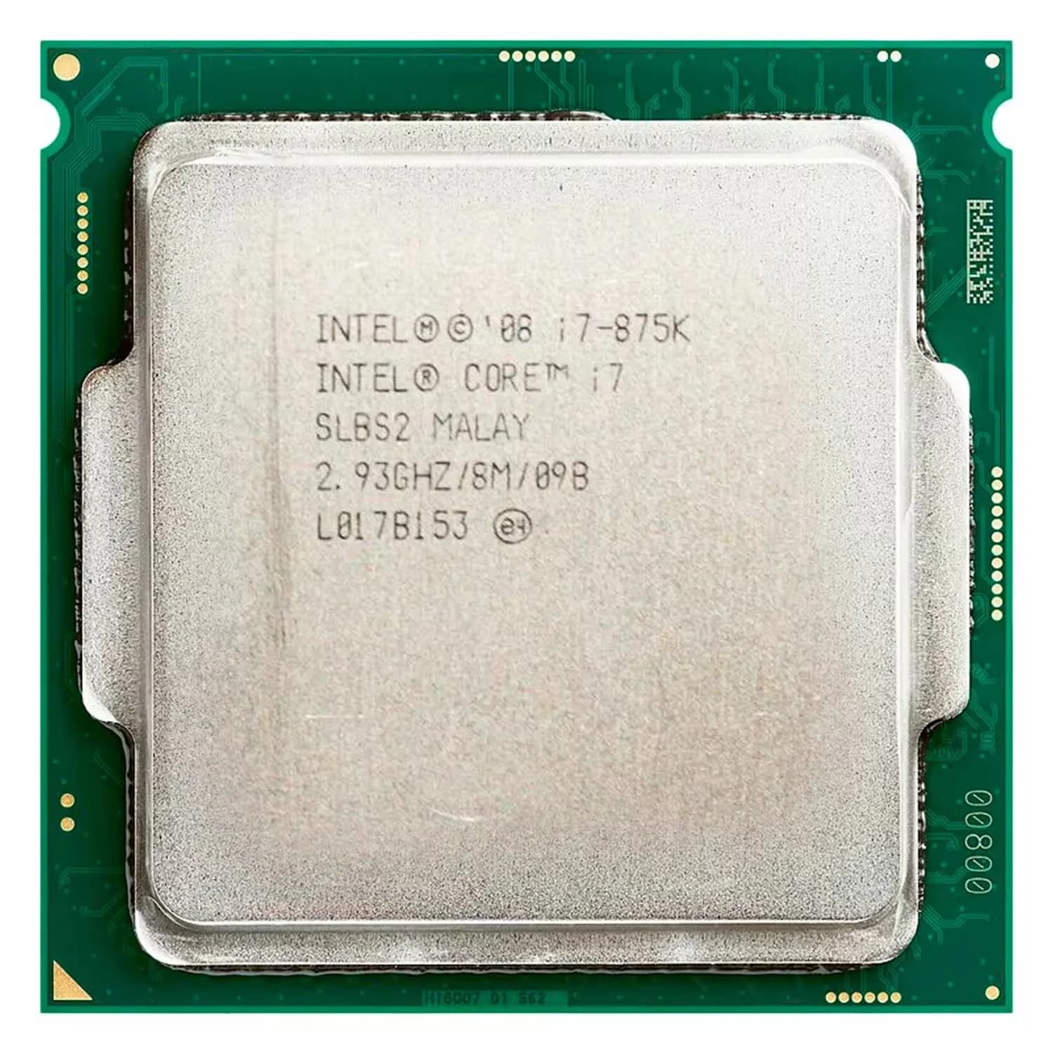 Acessório · Intel Processador Intel Core i7-875K Pull OEM Socket LGA 1156 4 Core 8 Threads Cache 8MB