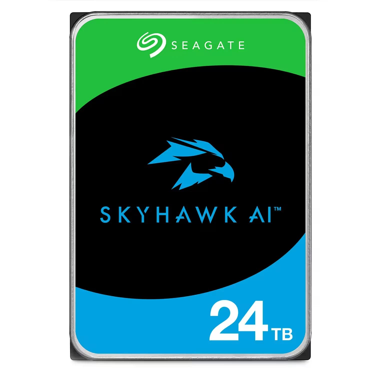 Acessório · Seagate HD Seagate Skyhawk AI Surveillance 24TB 3.5" SATA 3 - ST24000VE002 (Garantia PY)