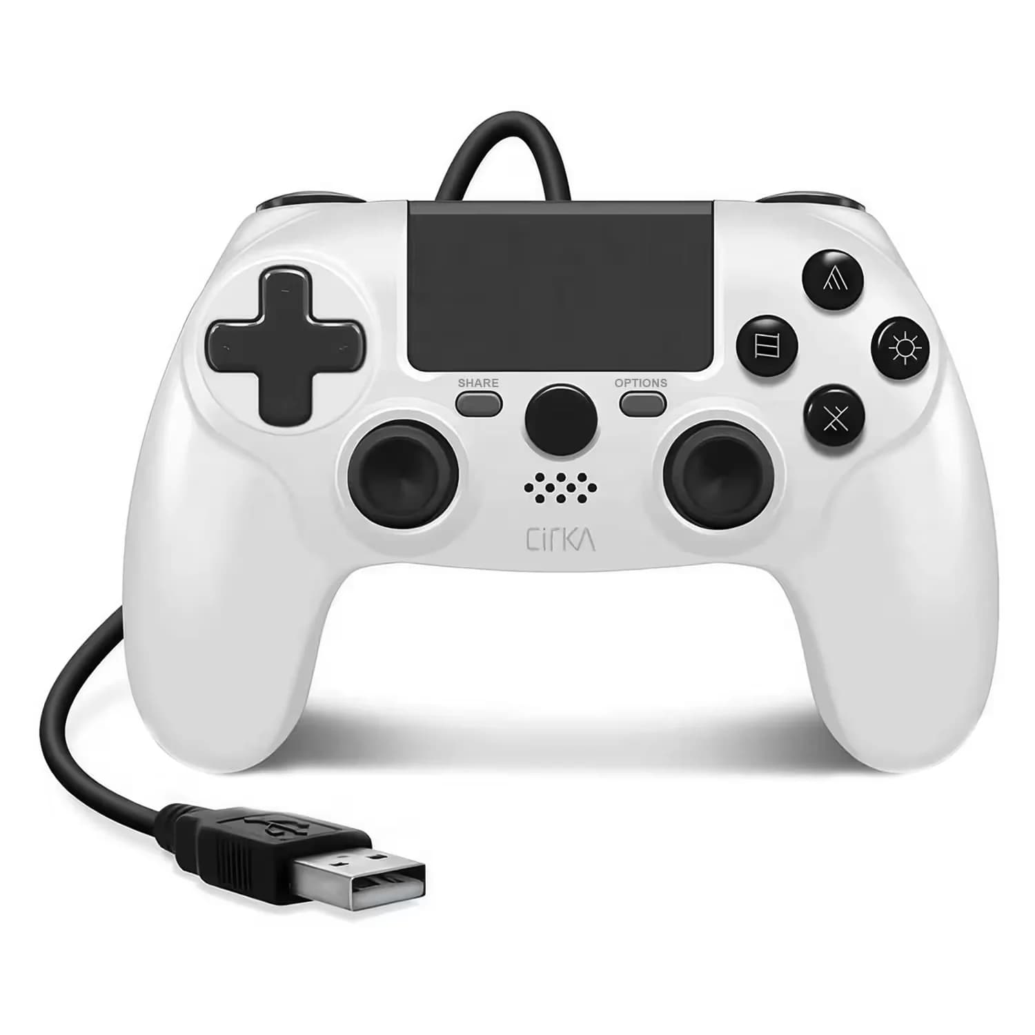 Sony PlayStation Controle Cirka Nuforce para PS4 USB - Branco