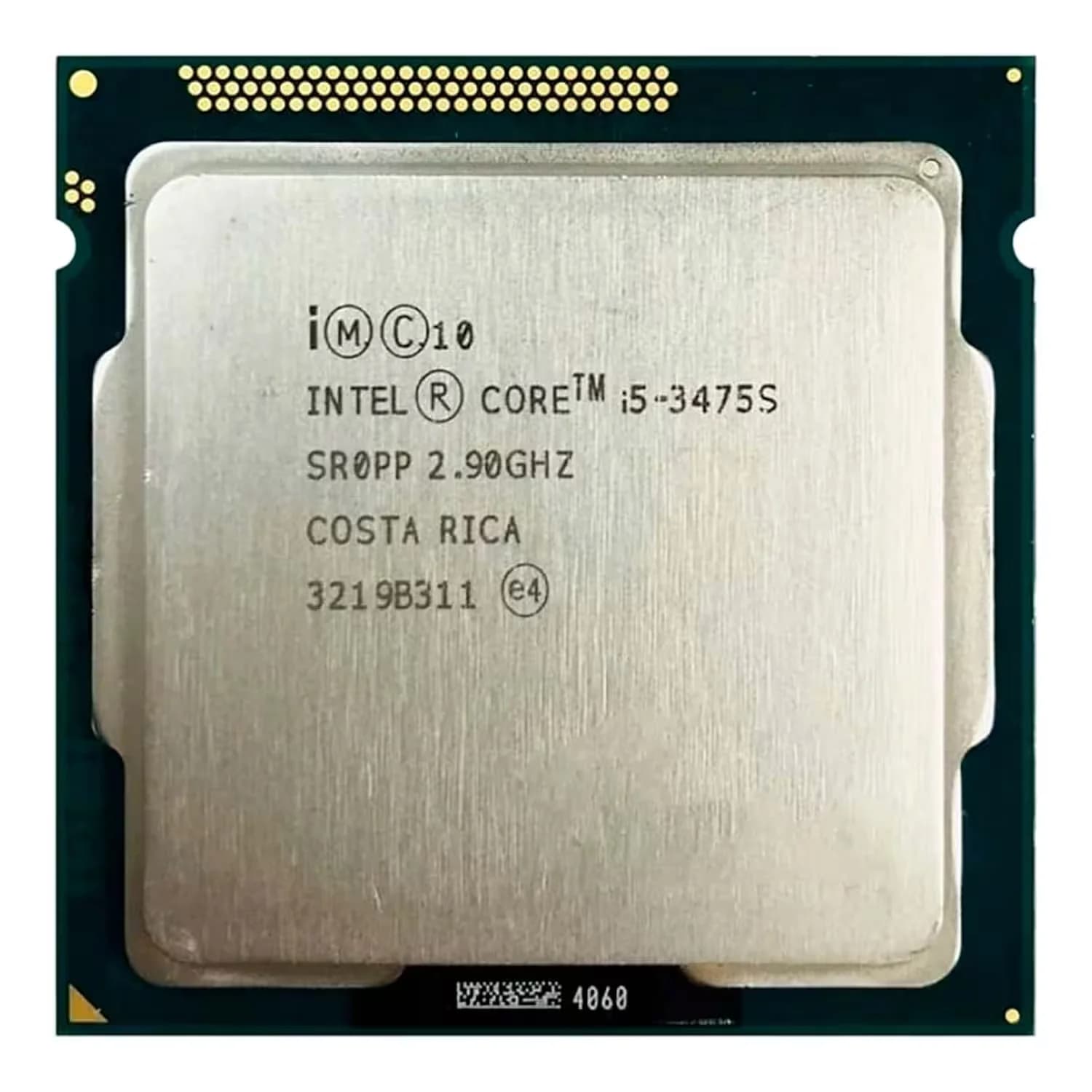 Intel Processador Intel Core i5-3475S Pull OEM Socket LGA 1155 4 Core 4 Threads Cache 6MB