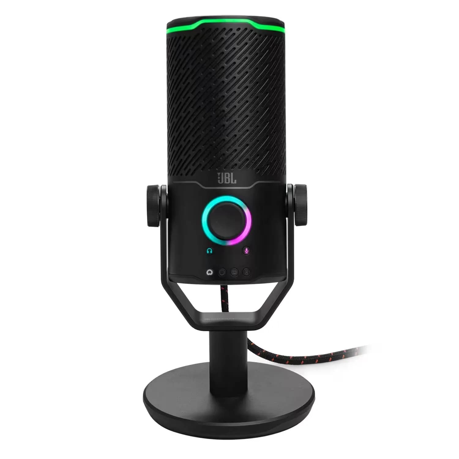 Jbl Microfone Condensador Quantum Stream Studio Preto