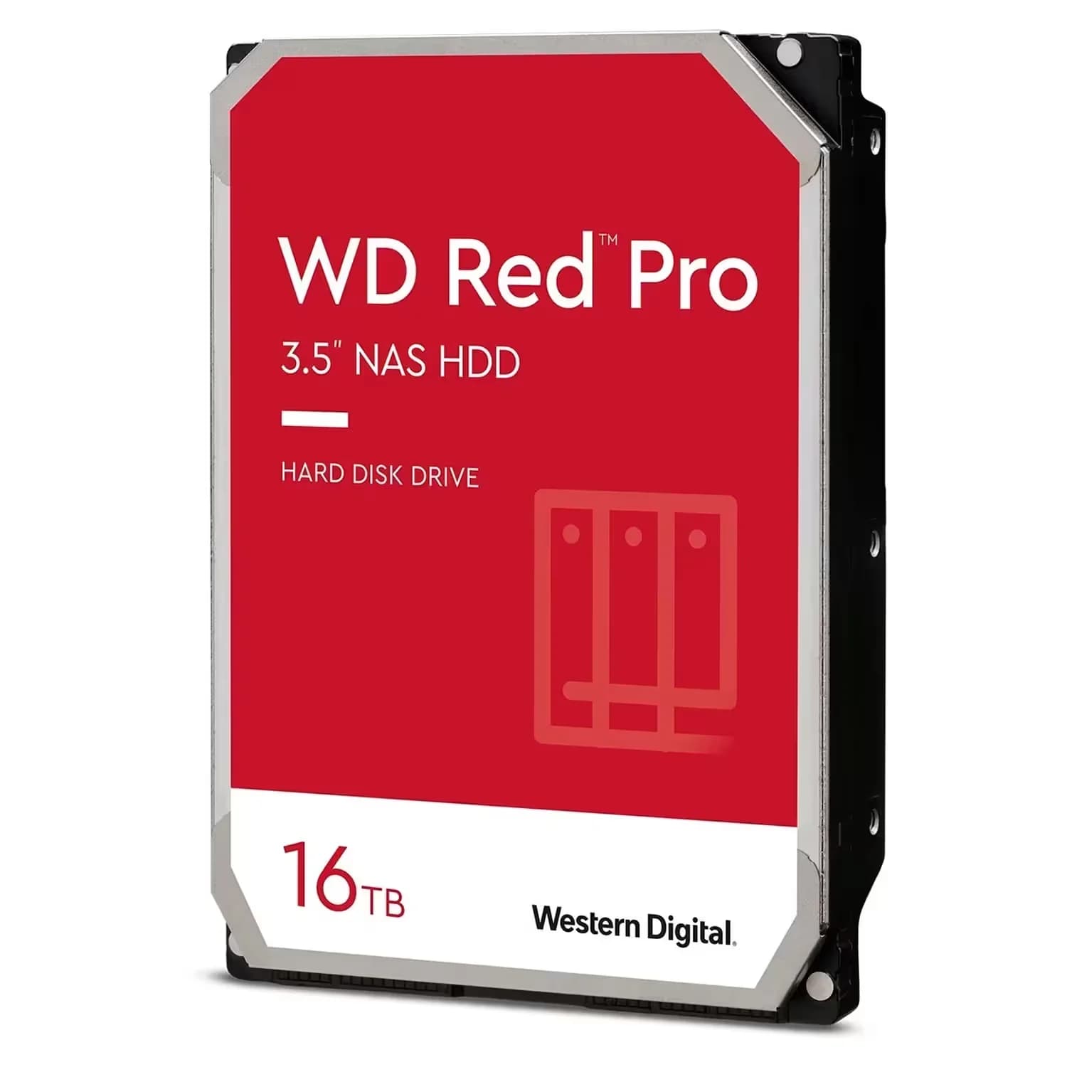 Acessório · Western Digital HD Western Digital Red Pro NAS 16TB 3.5" SATA 3 7200RPM - WD161KFGX