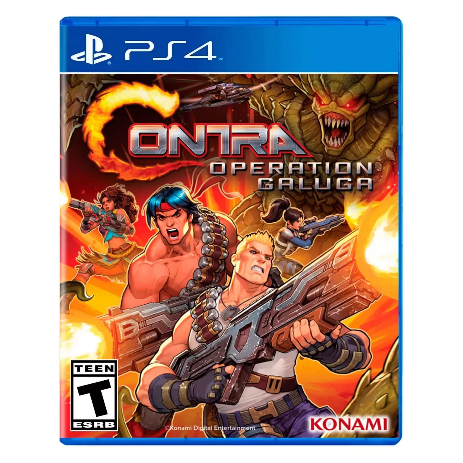 Sony PlayStation Jogo Contra: Operation Galuga para PS4