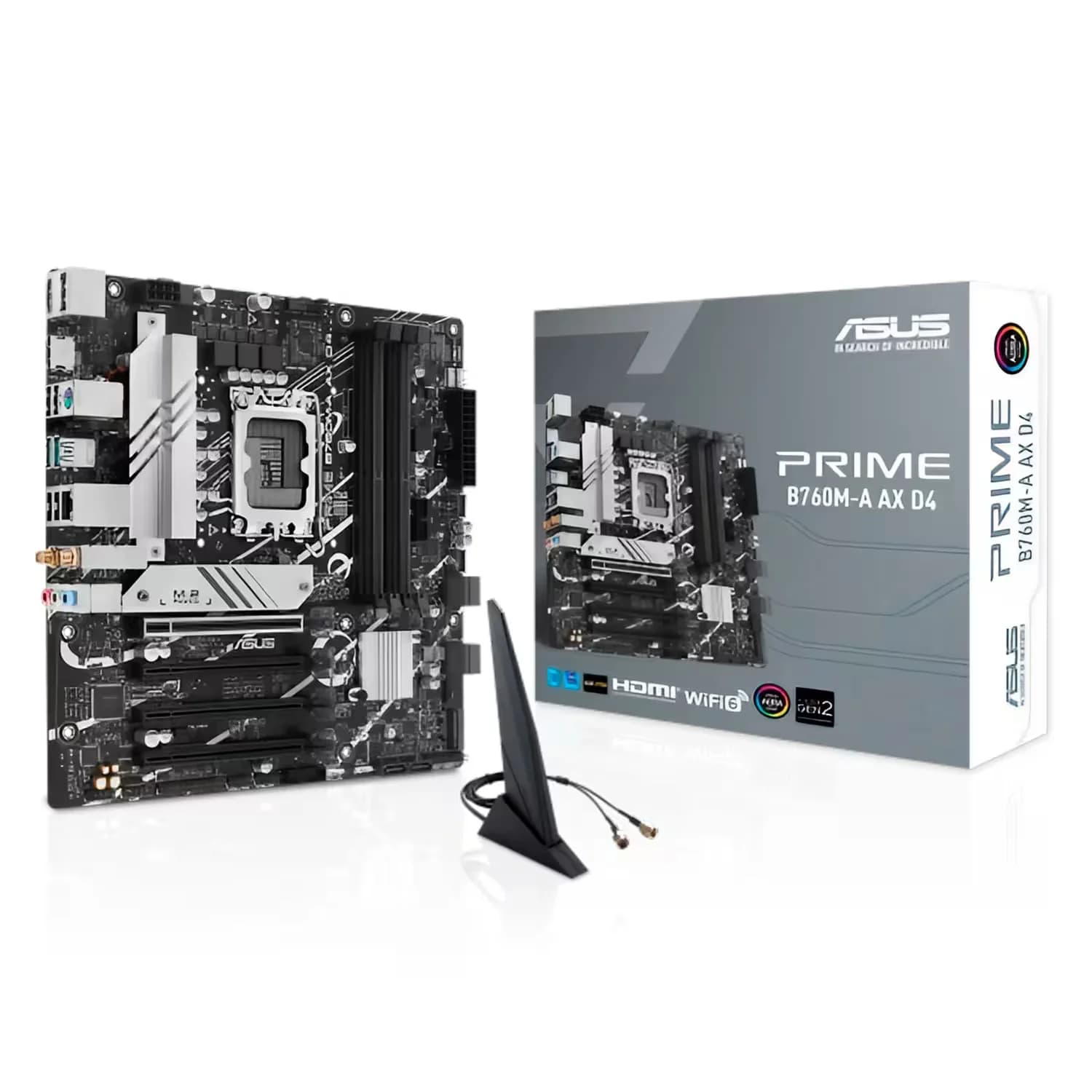 Asus Placa Mae Prime B760M Wi Fi Socket Lga DDR5