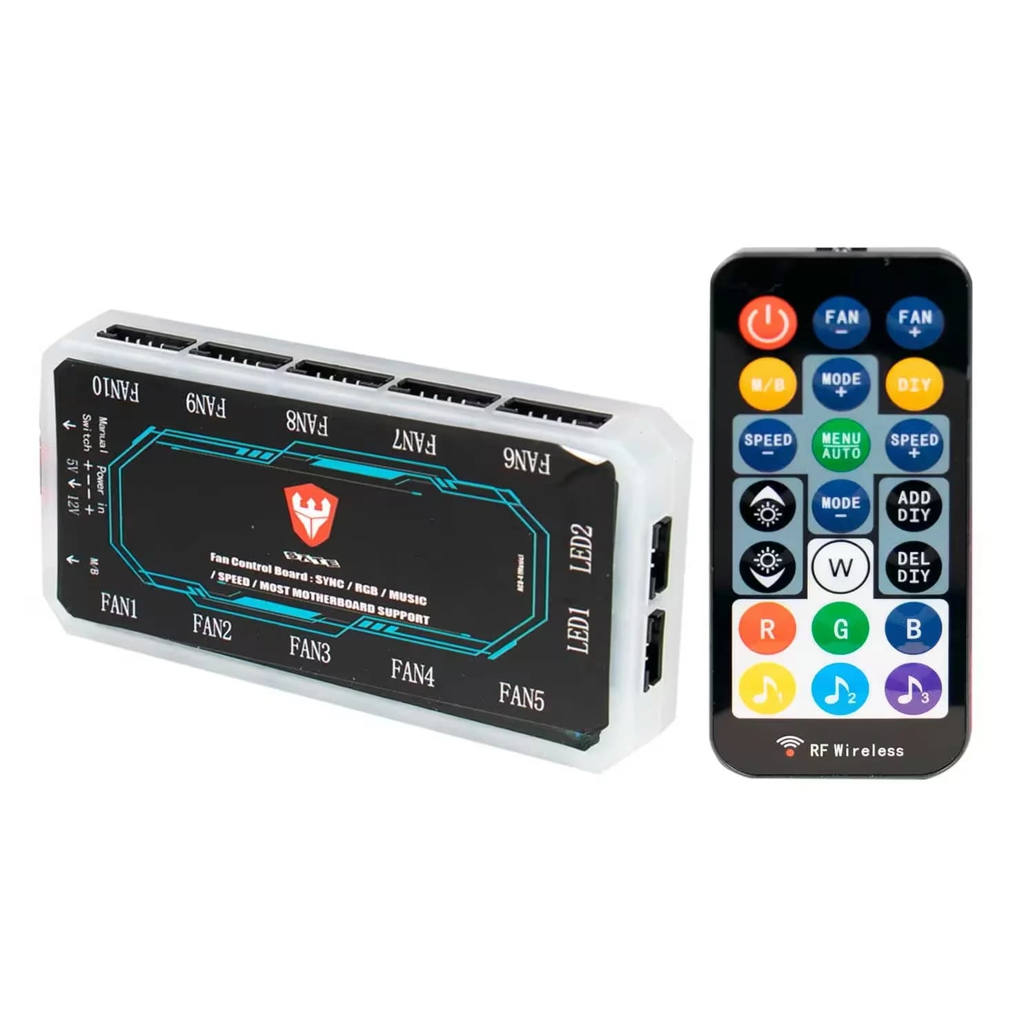 Satellite Controlador de Cooler Satellite ACB-4 ARGB - Preto